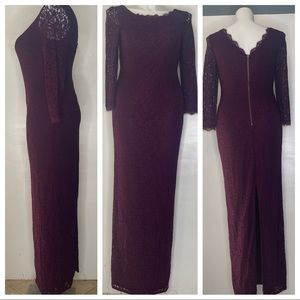 Adrianna Papell English lace scalp sheath dress Formal dress